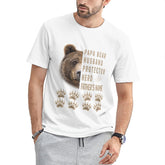 Papa Bear Husband Protector Hero - Chemise personnalisée - Cadeau de fête des pères pour papa